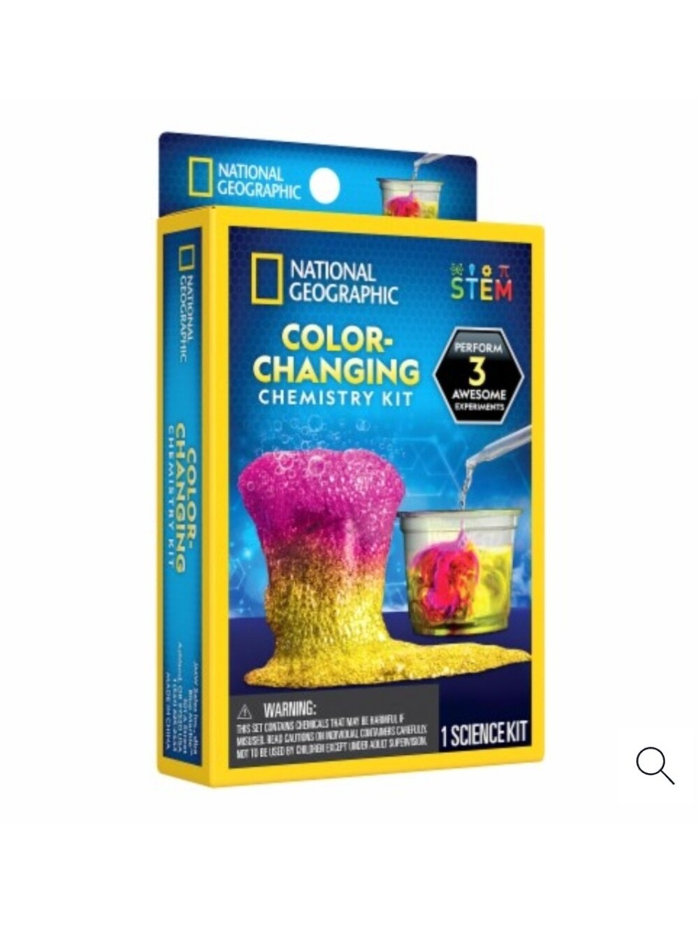 NATIONAL GEOGRAPHIC Chemistry Kit 3 Experiments